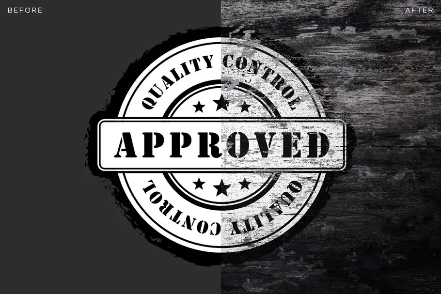 木纹背景Logo样机模板v1 Wood Logo Mockups Volume 1插图(1)