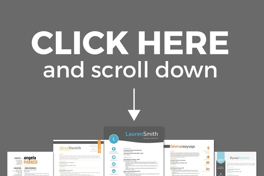 30种风格简历模板下载 30 massive Word resume pack bundle插图(2)