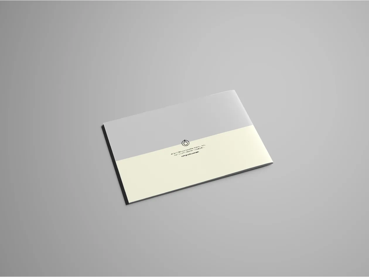 品牌宣传画册内页排版设计PSD样机 Landscape Brochure Mockup PSD插图(6)