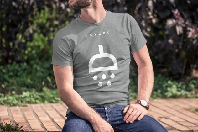 欧美模特T恤上身效果样机模板4 T-Shirt Mock-up 4插图(3)