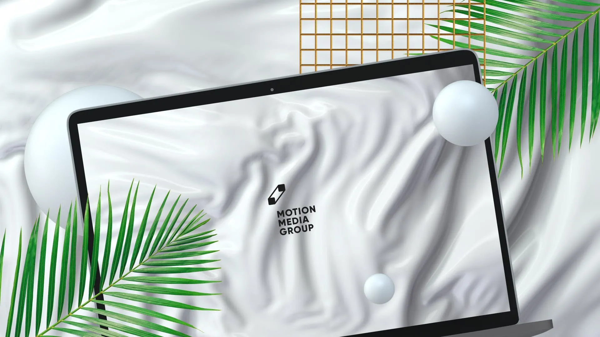 优雅时尚风格3D立体风格笔记本电脑屏幕预览素材库精选样机 10 Light Laptop Mockups插图(4)