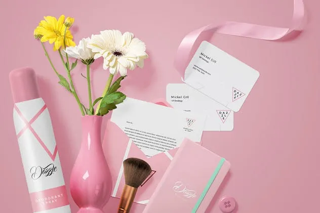 高级办公文具场景品牌VI设计展示样机 Premium Stationery Mockup Scenes插图(6)