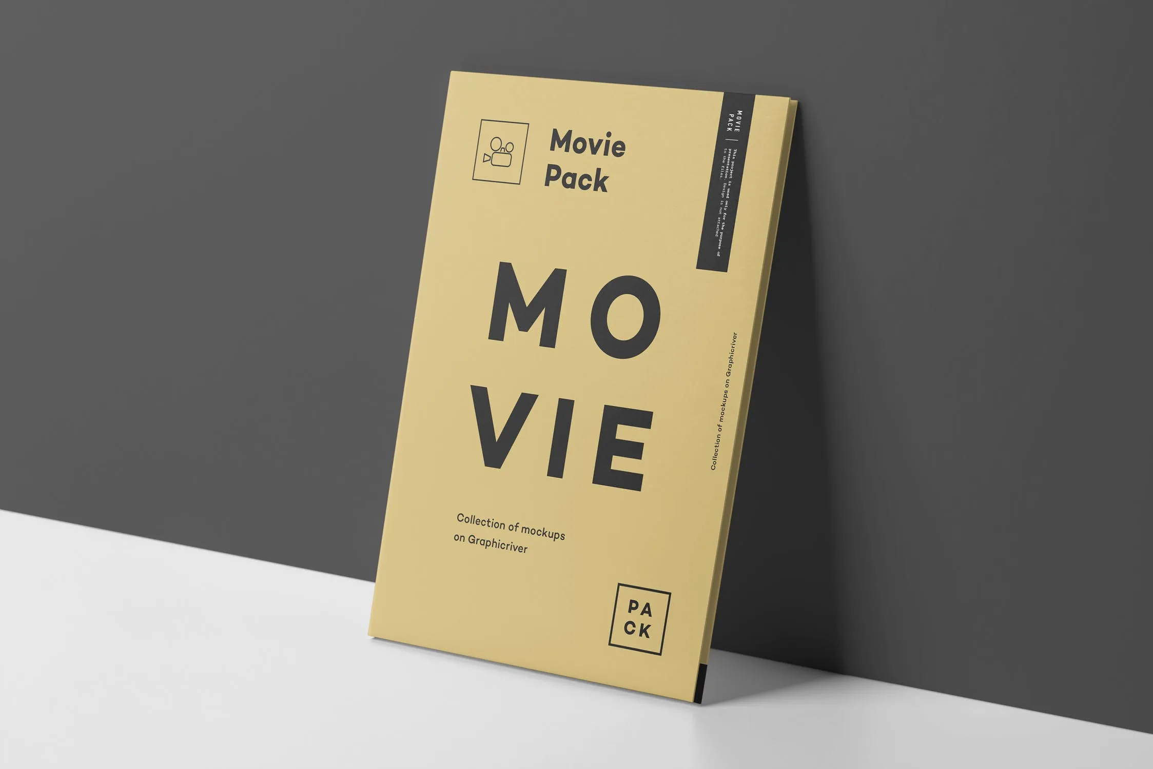 DVD电影光盘外包装设计样机模板4 Movie Pack Mock-up 4插图(15)