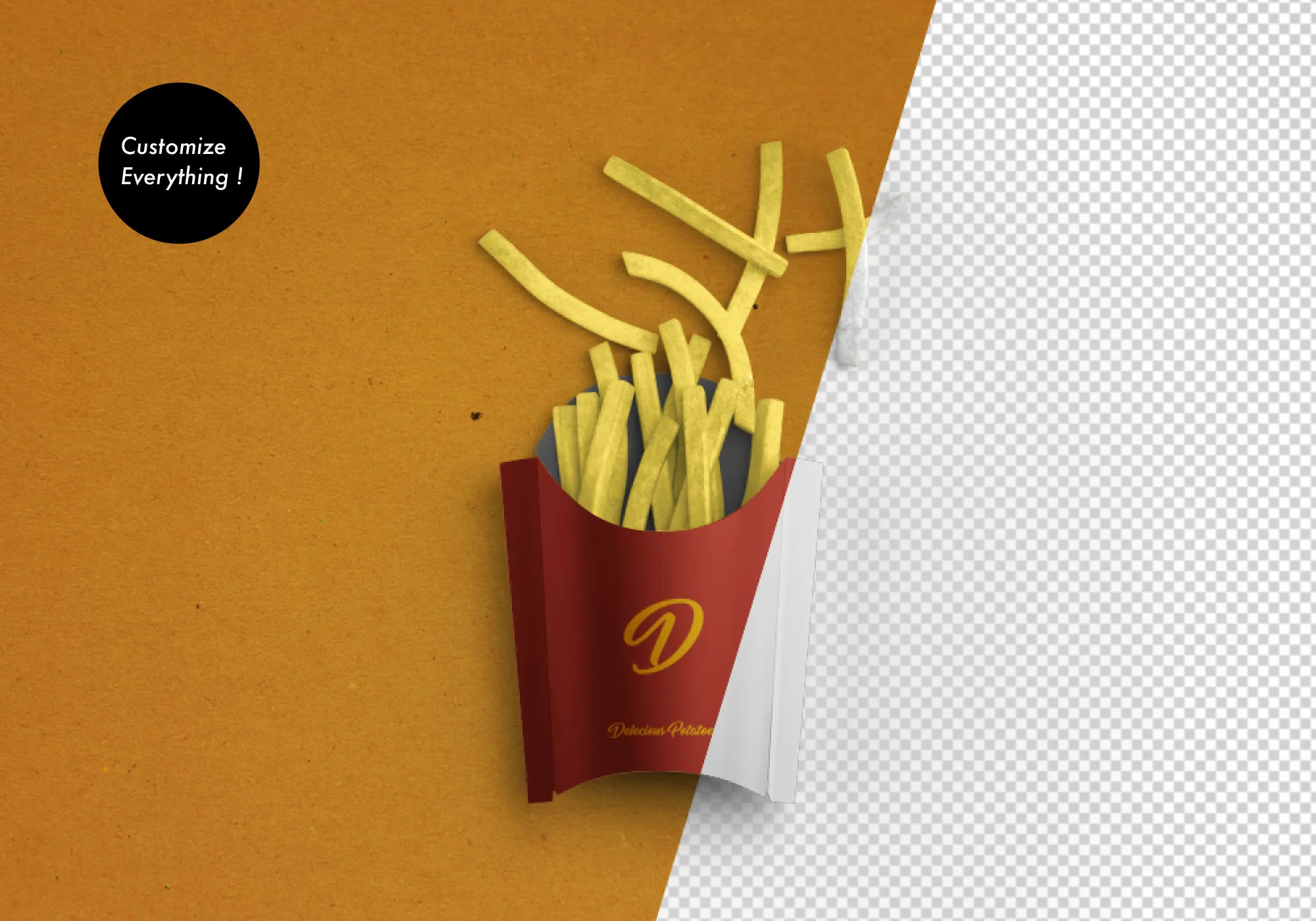 西式厨房场景样机模板 Kitchen Scene Creator Mockup插图(2)