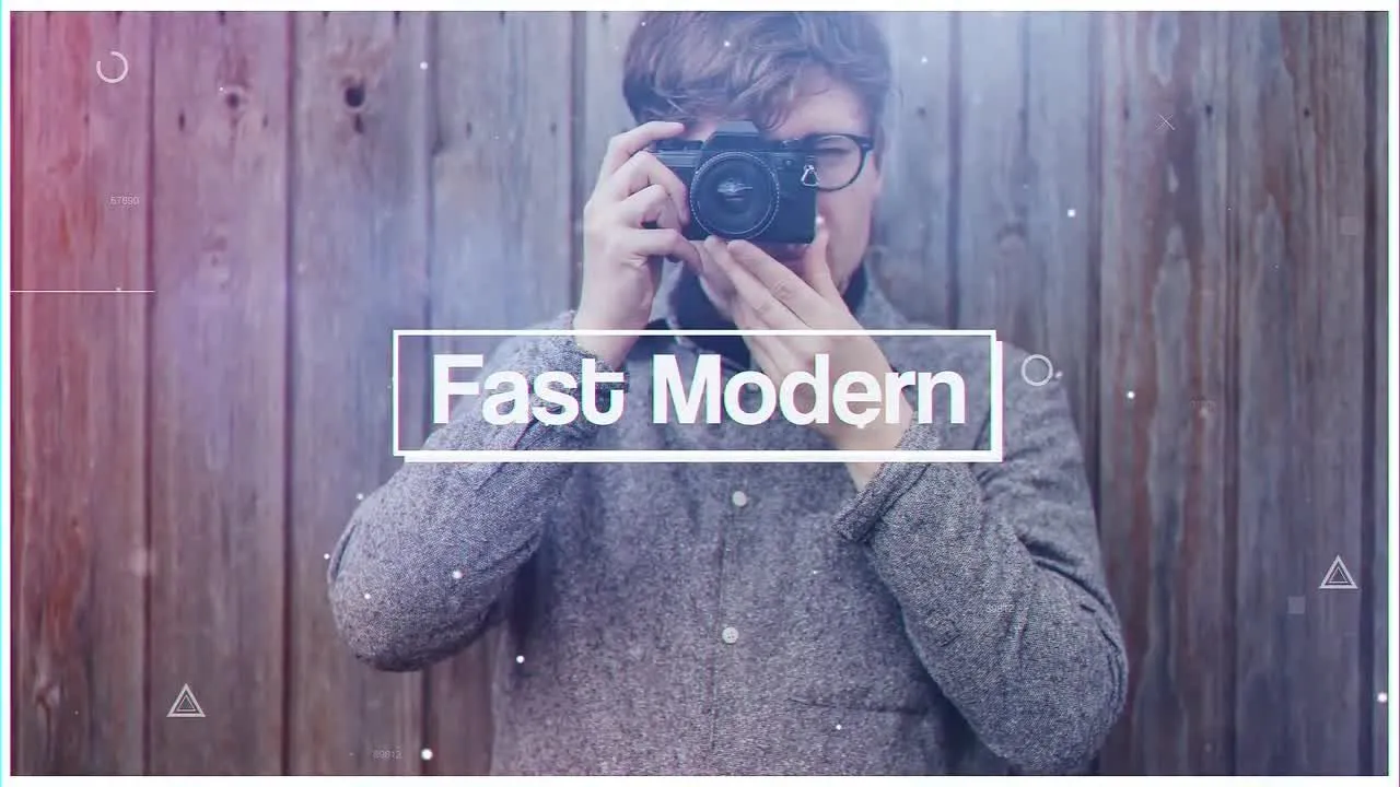 快速现代动态动画像素设计精选AE模板