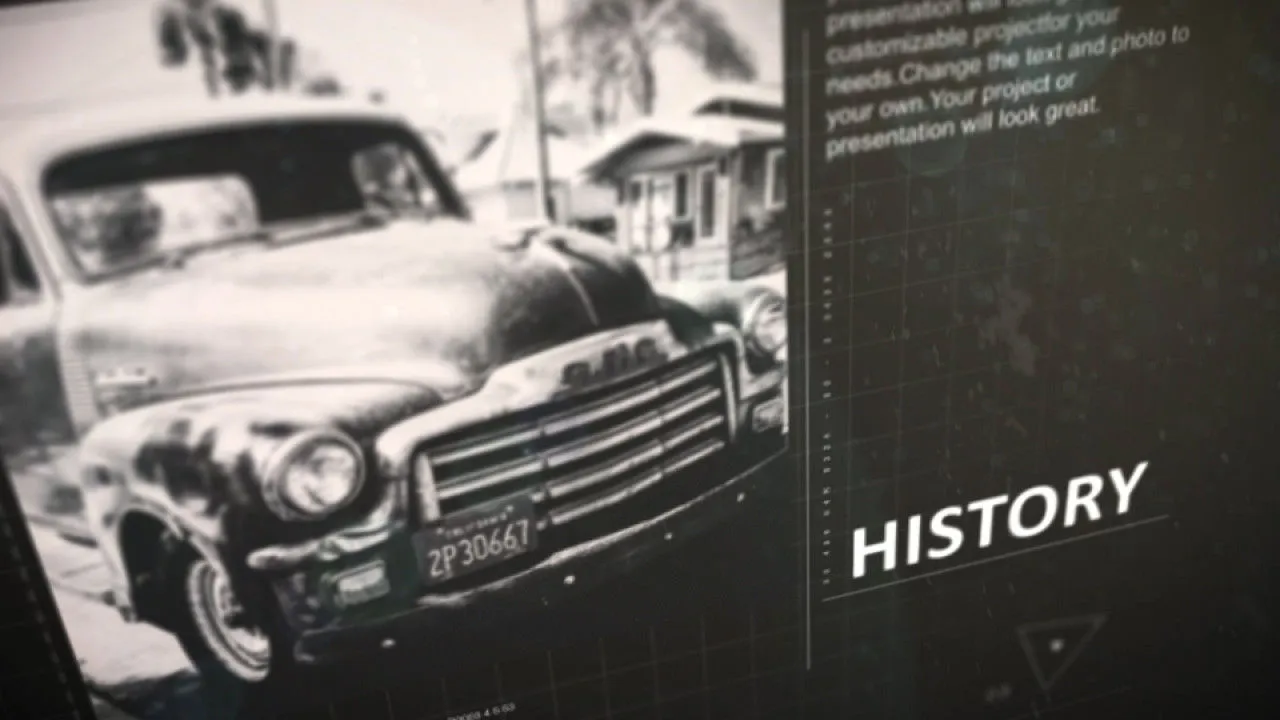 记忆历史记录像素设计精选AE模板