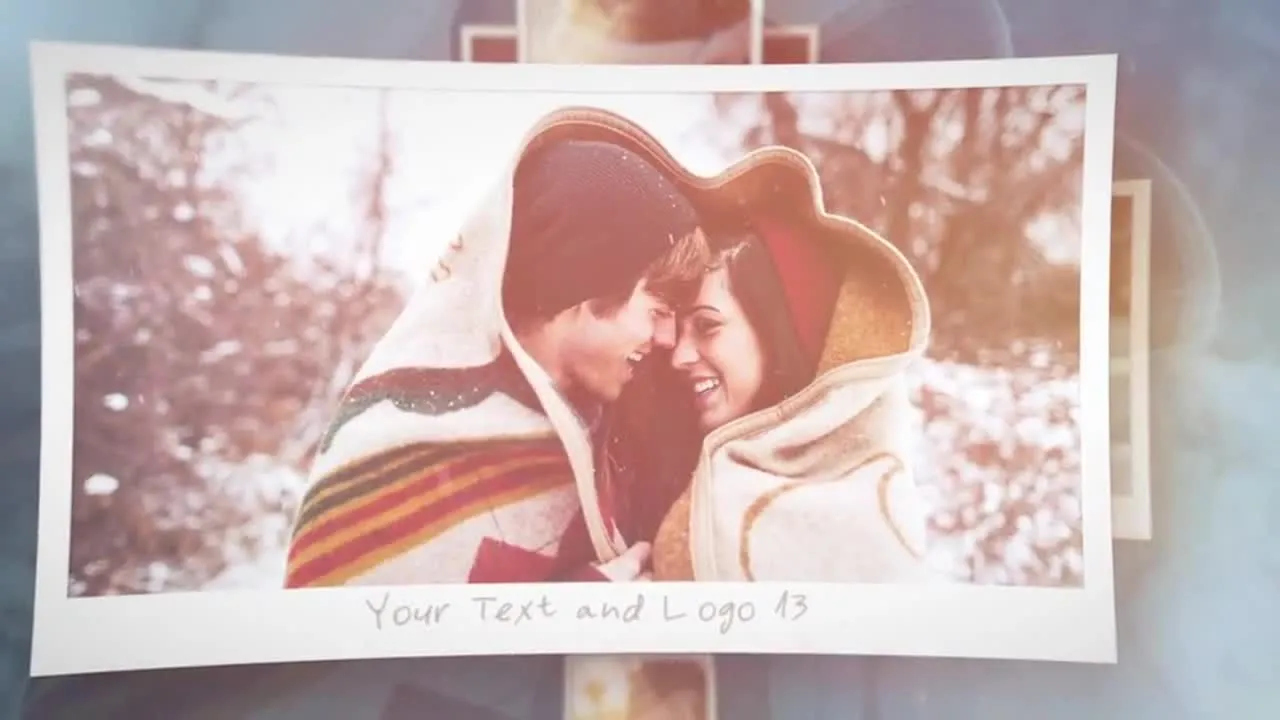 现代干净优雅的照片幻灯片像素设计精选AE模板