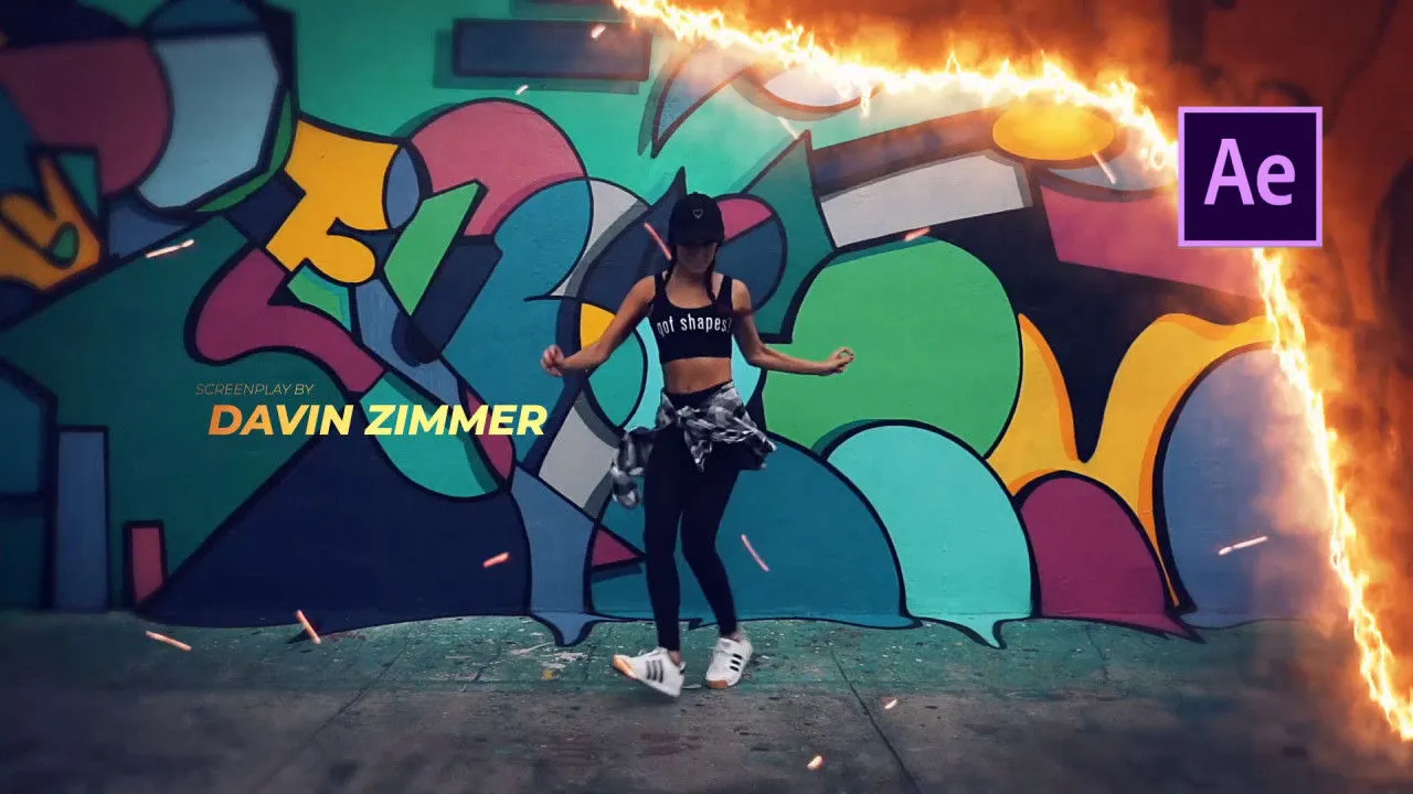 醒目新潮的过渡效果像素设计精选AE模板