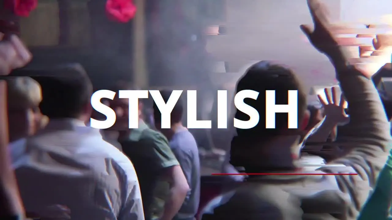 媒体活动视频宣传像素设计精选AE模板