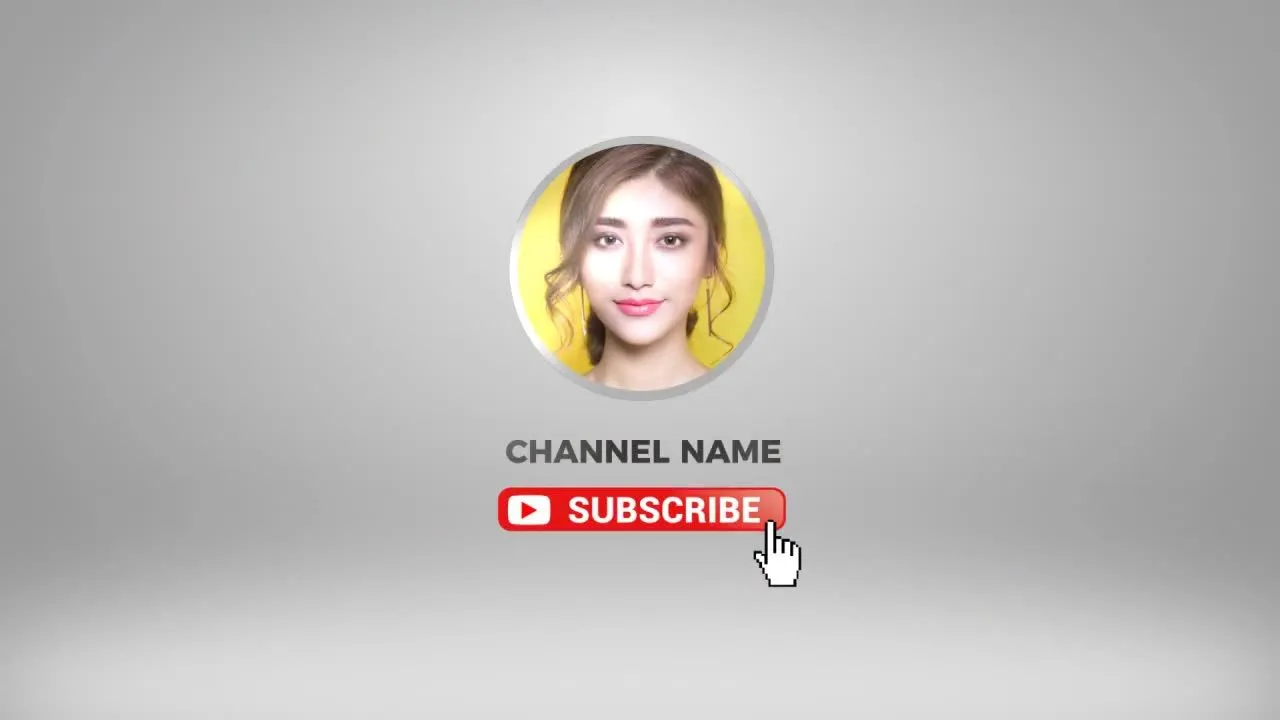 动态动画叠加的Youtube促销像素设计精选AE模板