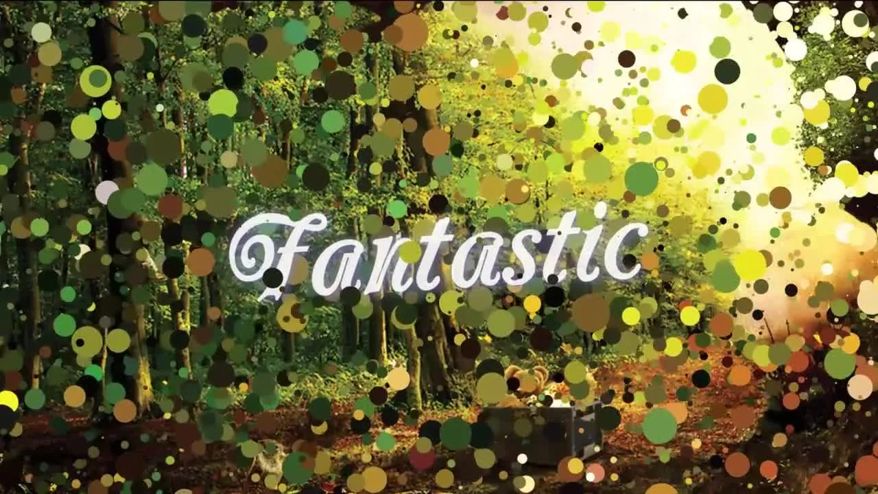 浪漫的粒子爱情幻灯片效果展示像素设计精选AE模板