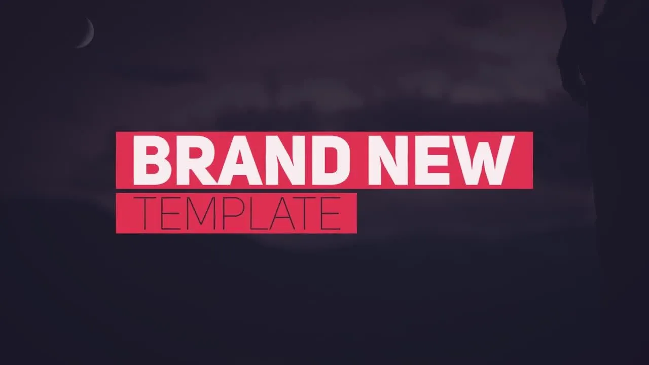 15个简单且时尚的动画全屏标题像素设计精选AE模板