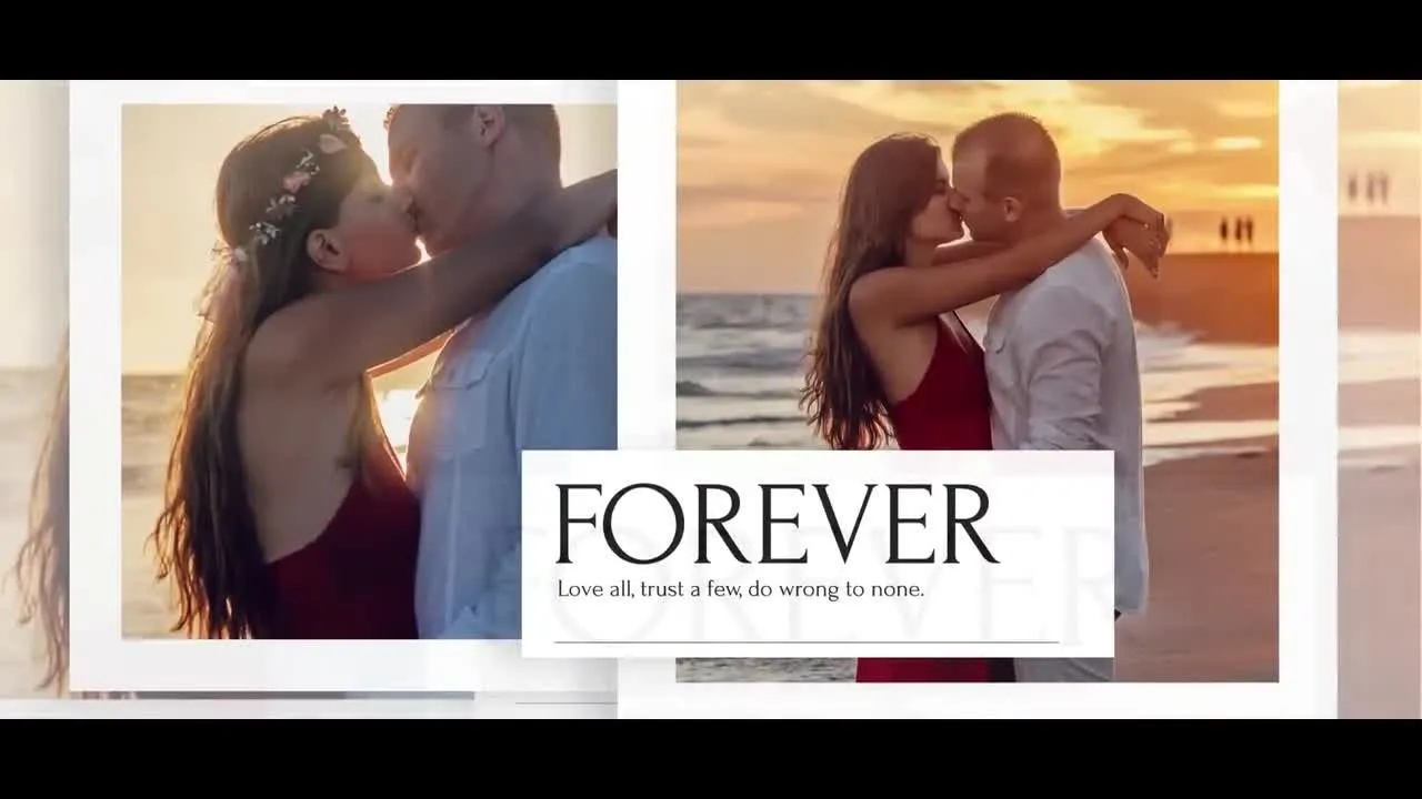 时尚动态图片色彩填充照片展示像素设计精选AE模板