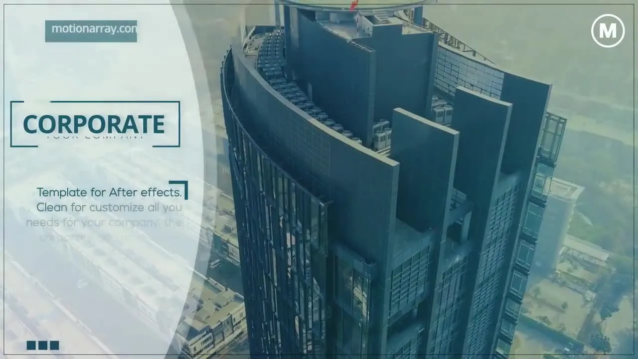 企业促销活动像素设计精选AE模板