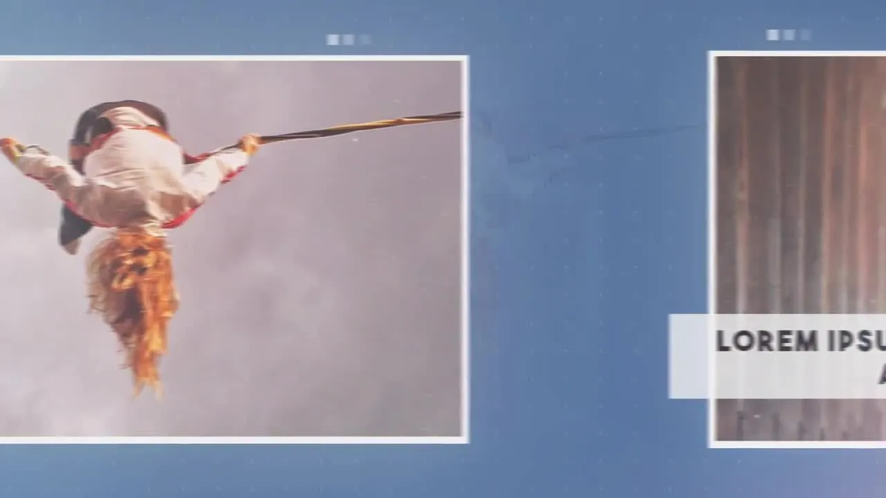 清洁业务动画片头像素设计精选AE模板