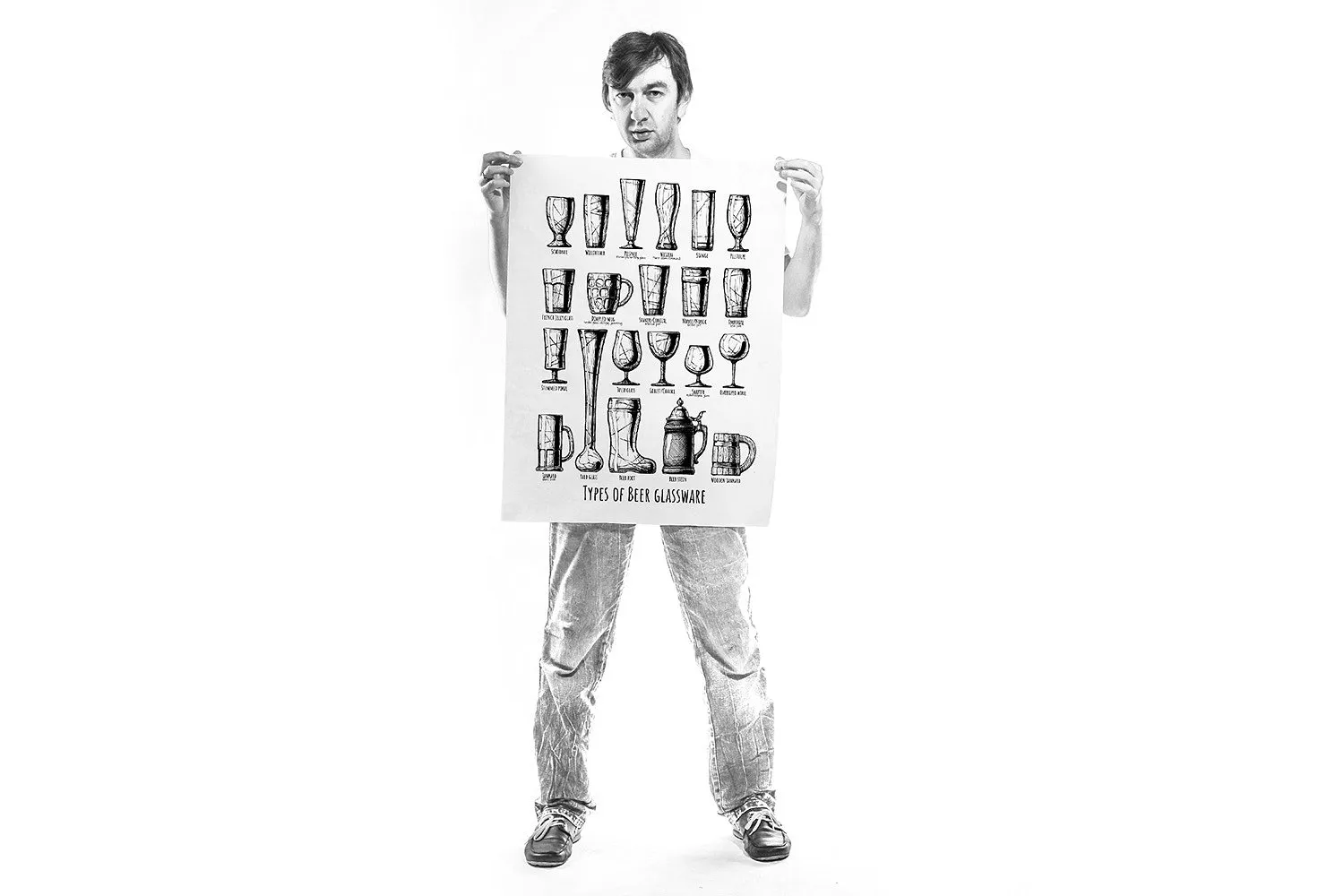 特色手绘啤酒玻璃器皿图形素材插图(6)