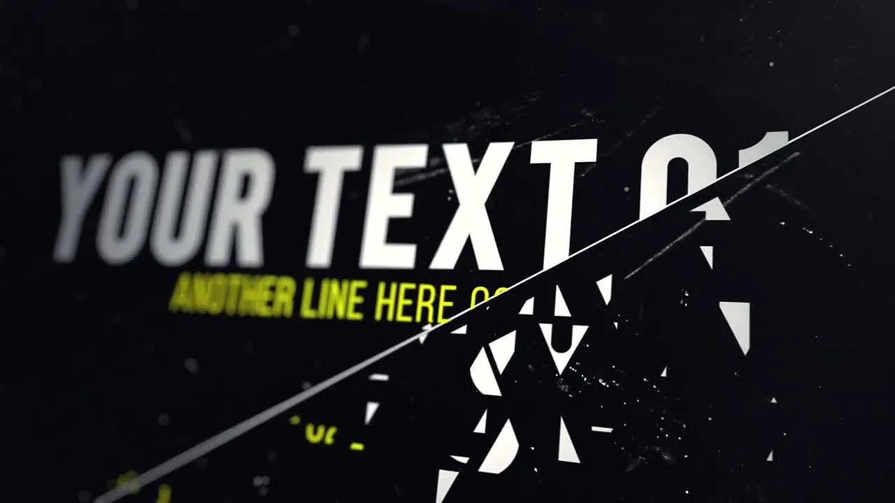 现代商业演示像素设计精选AE模板