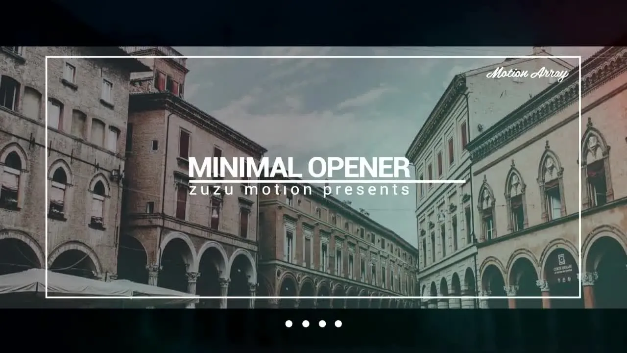 电影开场白转场过渡效果像素设计精选AE模板