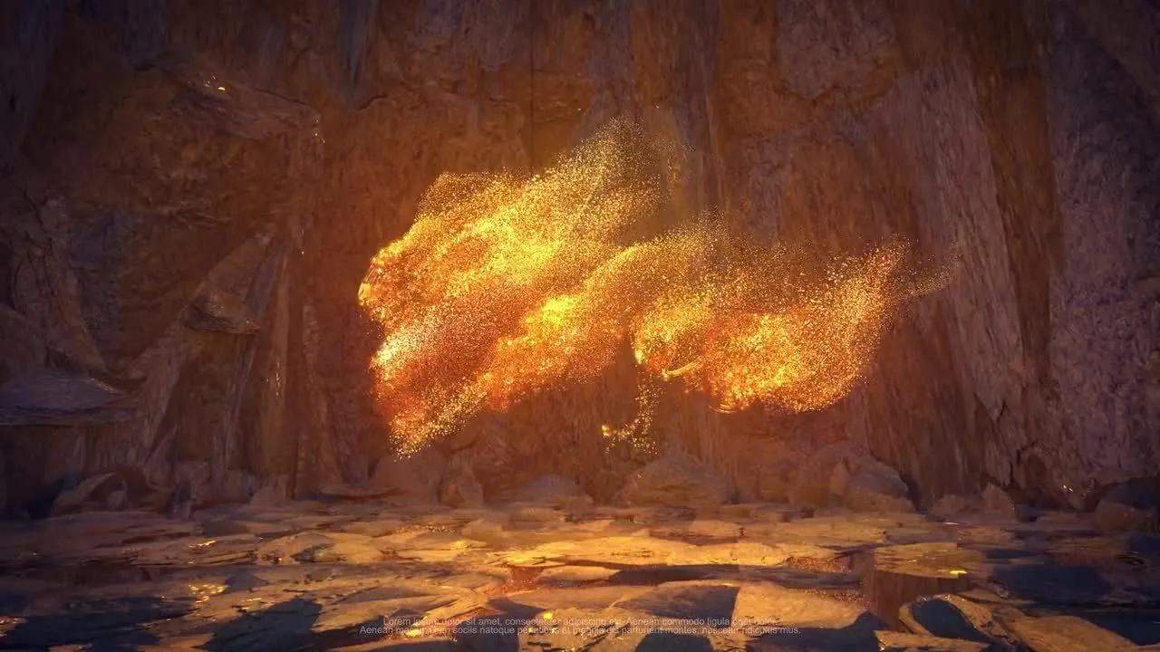 广告金色徽标显示像素设计精选AE模板