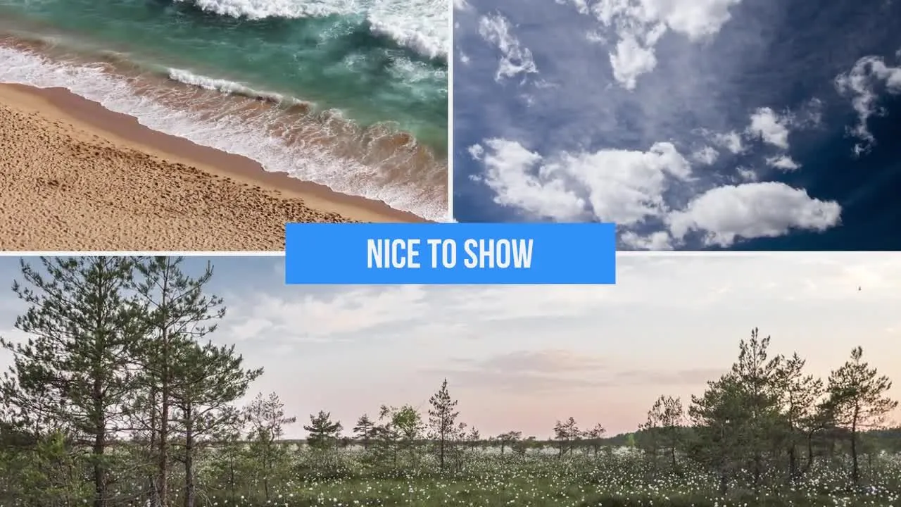 现代且流畅的动画幻灯片像素设计精选AE模板