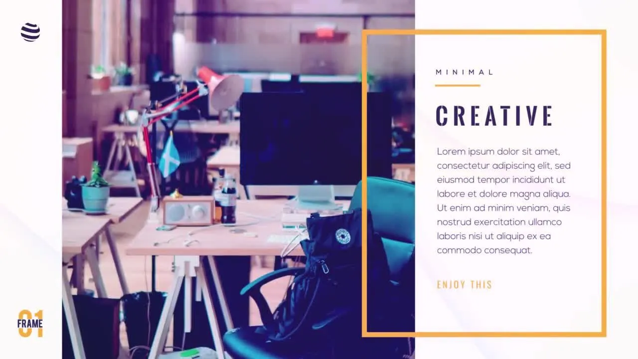 广告排版幻灯片像素设计精选AE模板