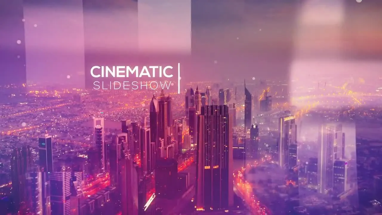 时尚设计的旅行度假照片动态展示像素设计精选AE模板