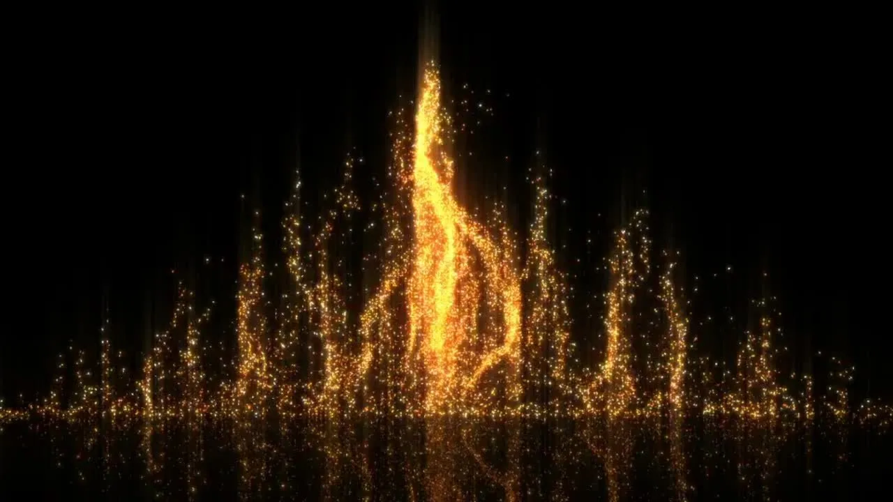 粒子徽标显示像素设计精选AE模板