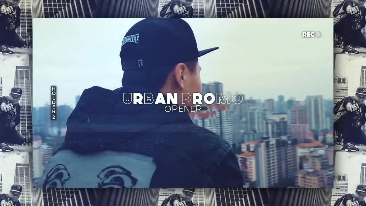 城市宣传开场白像素设计精选AE模板