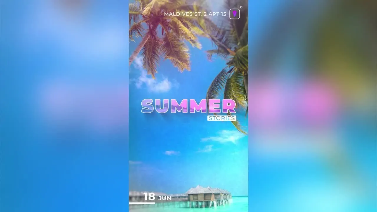 Instagram帐户宣传像素设计精选AE模板