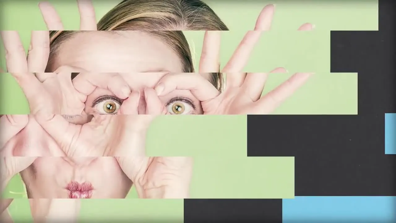 快节奏视频剪切后效果像素设计精选AE模板