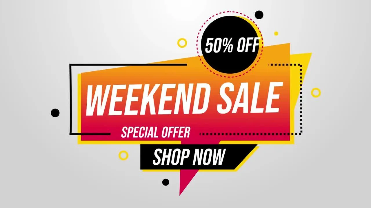 3个设计时尚的高级销售像素设计精选AE模板