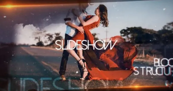 简约水墨风格幻灯片特效开场像素设计精选AE模板 Media Opener