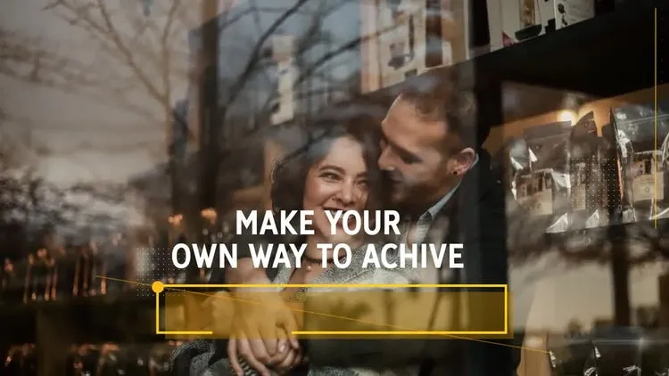 低三分之一霓虹灯标题