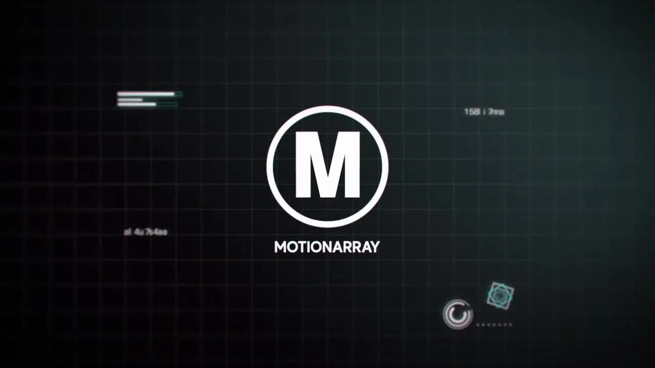 快速动态徽标显示像素设计精选AE模板