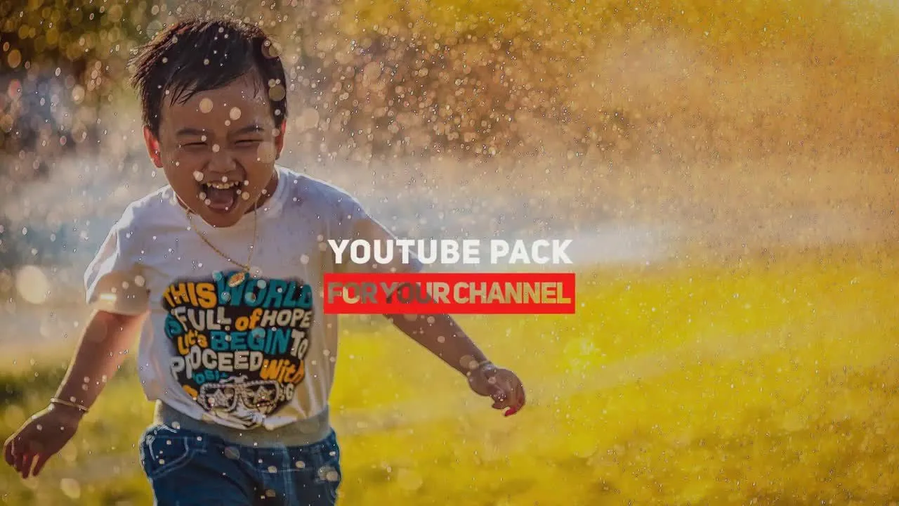 新鲜的动画YouTube包像素设计精选AE模板