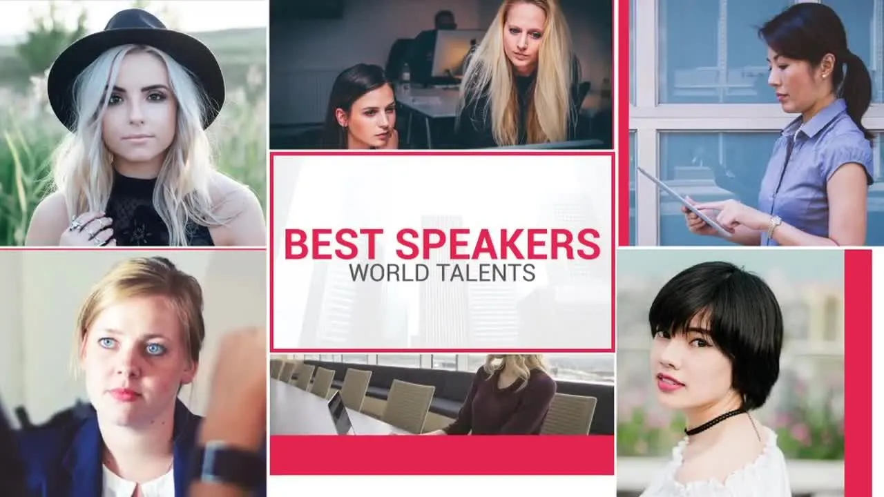 完美的事件促销活动演示视频像素设计精选AE模板