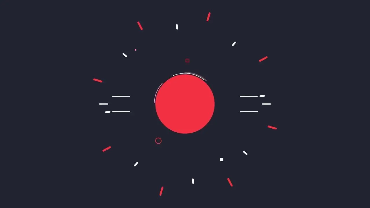 清新华丽创意的动画徽标像素设计精选AE模板