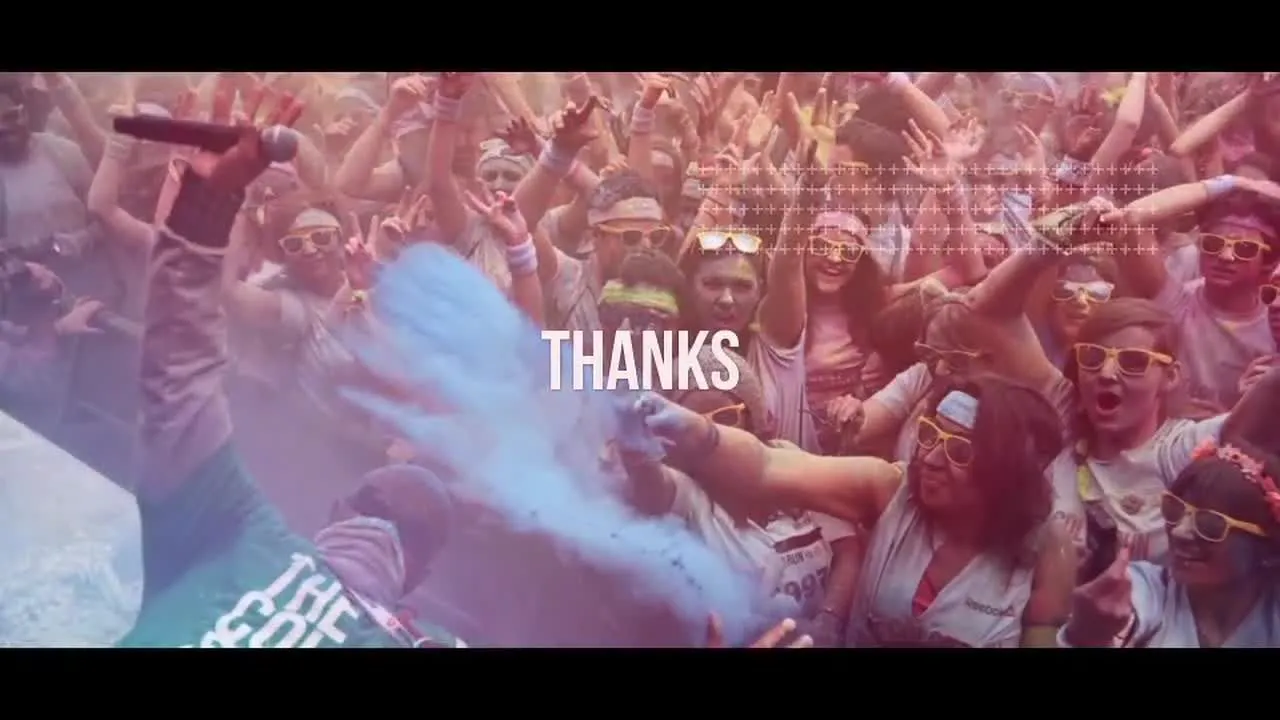 炫酷的故障扭曲效果极限运动幻灯片像素设计精选AE模板