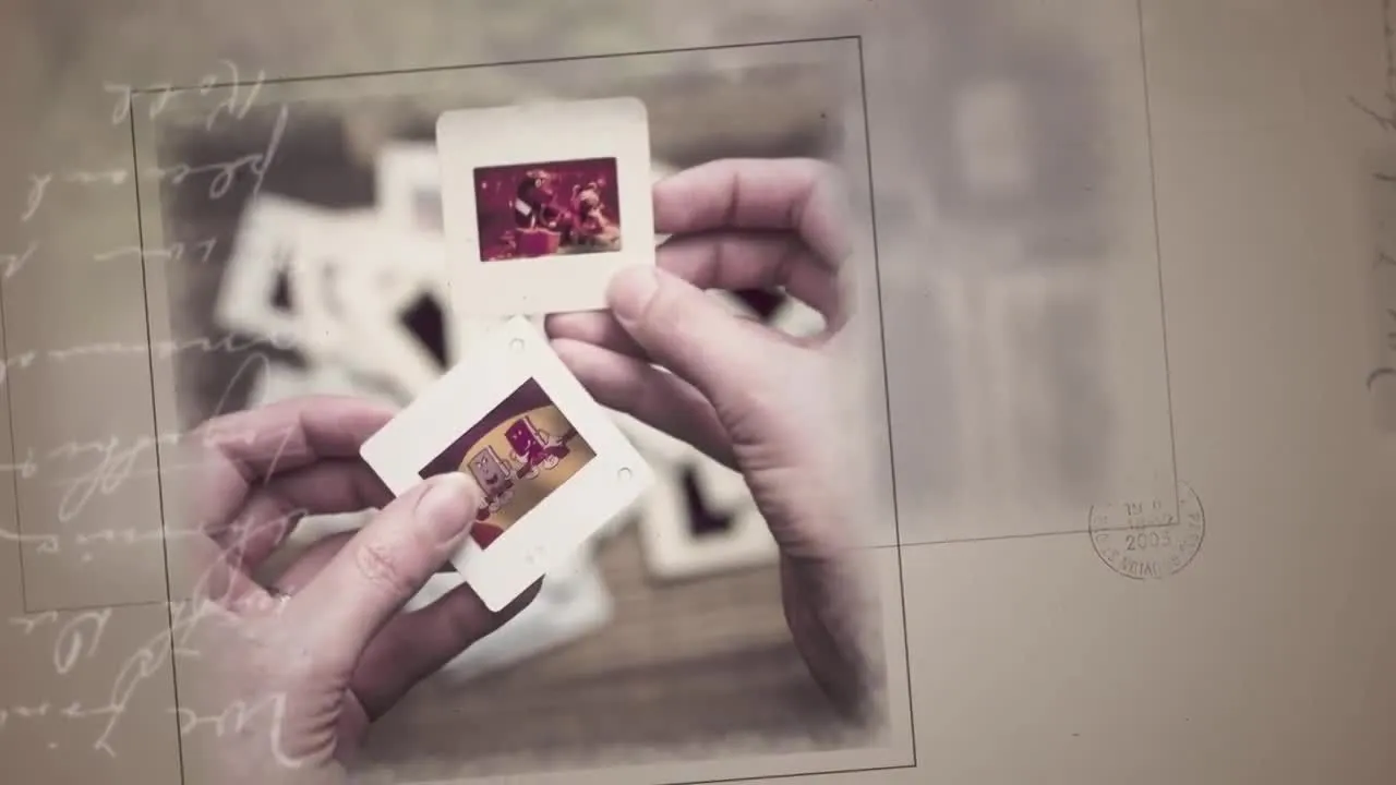 明信片幻灯片演示像素设计精选AE模板