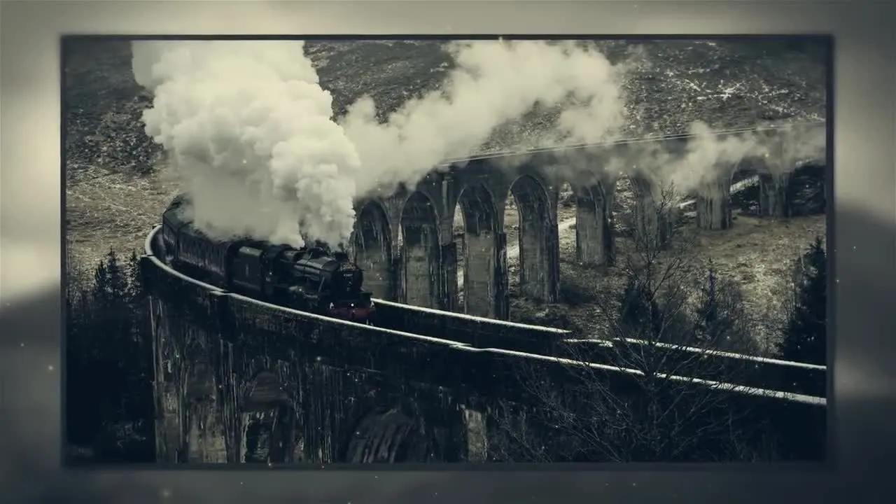 照片时尚过渡华丽展示像素设计精选AE模板