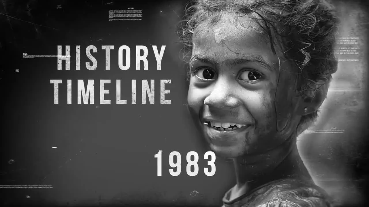 历史时间轴动画像素设计精选AE模板