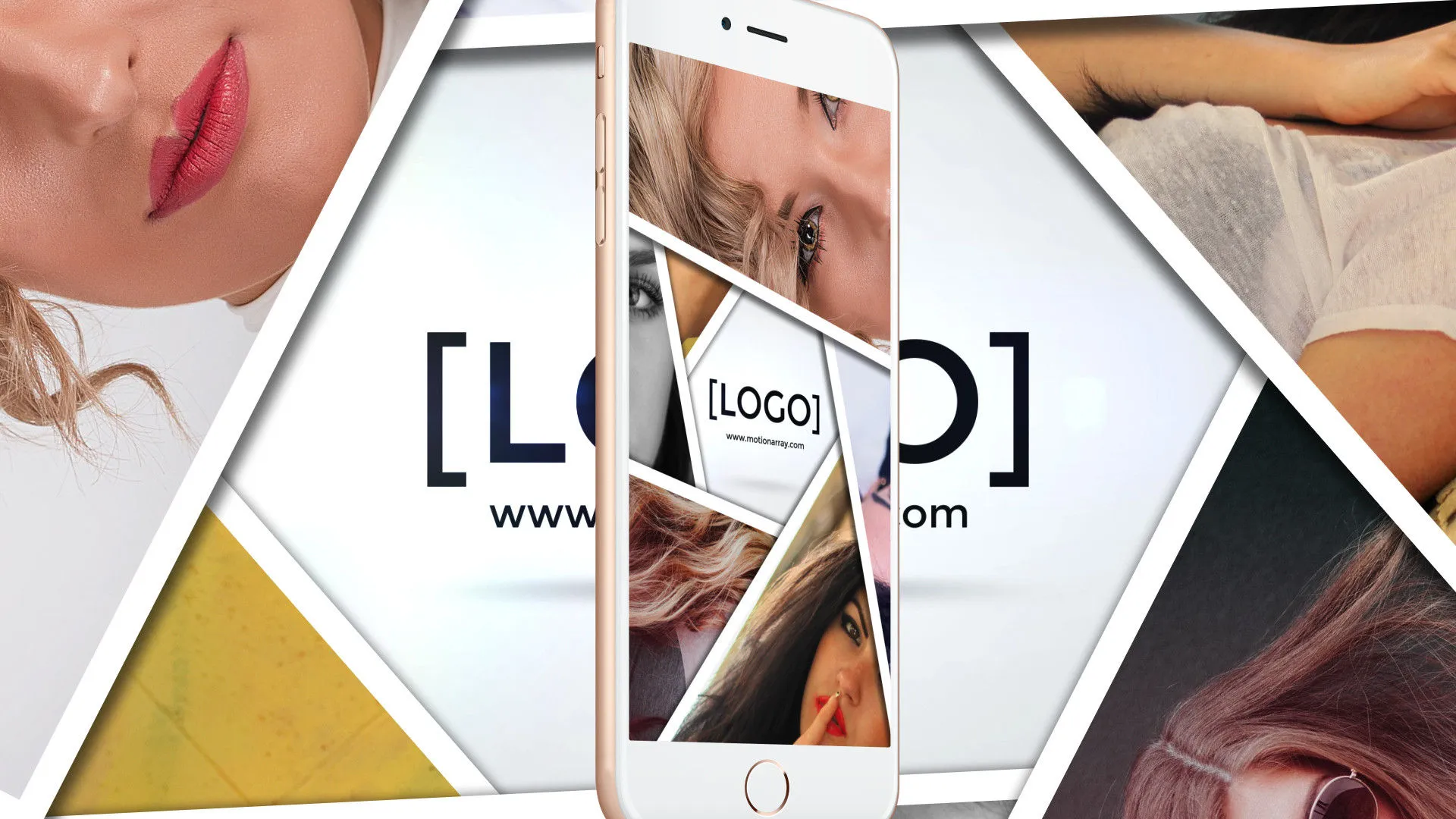 充满活力的时尚设计开场白视频像素设计精选AE模板