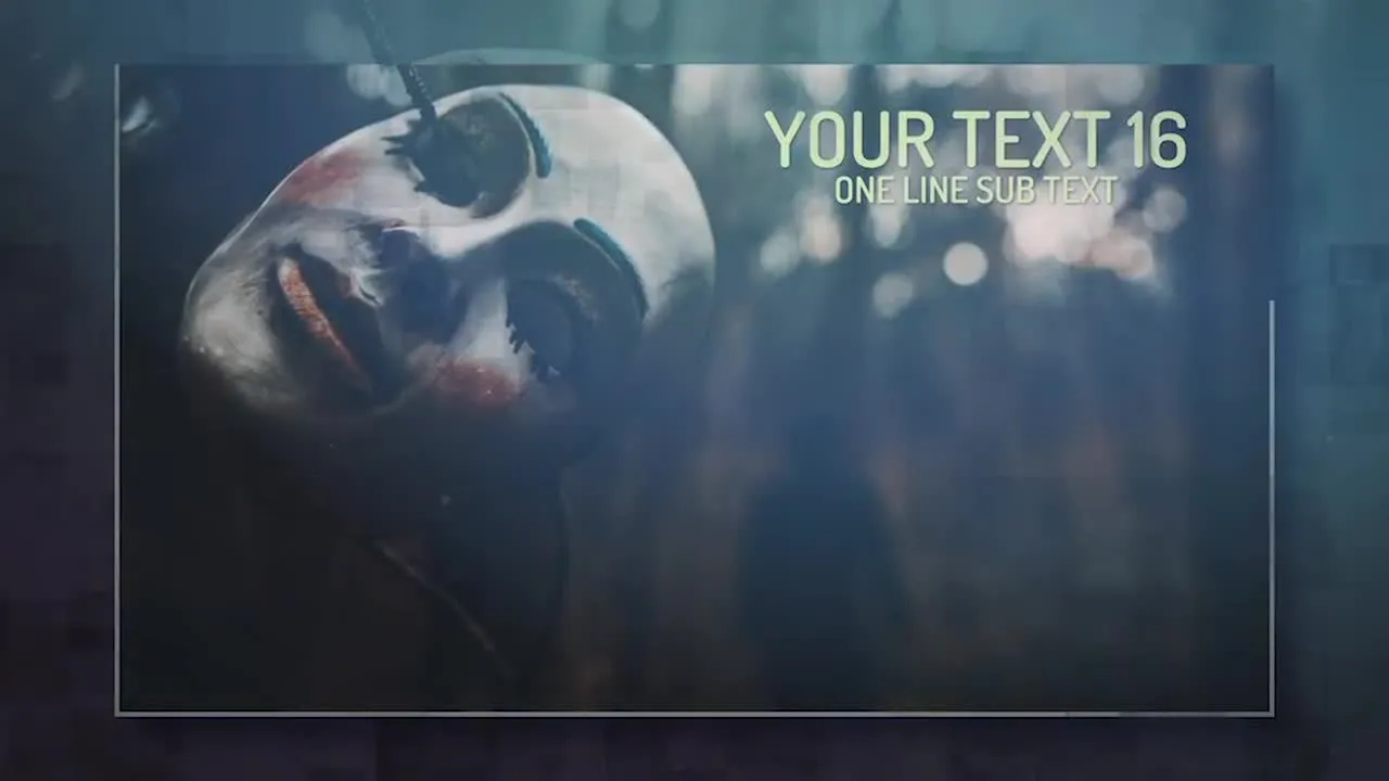 照片幻灯片企业像素设计精选AE模板