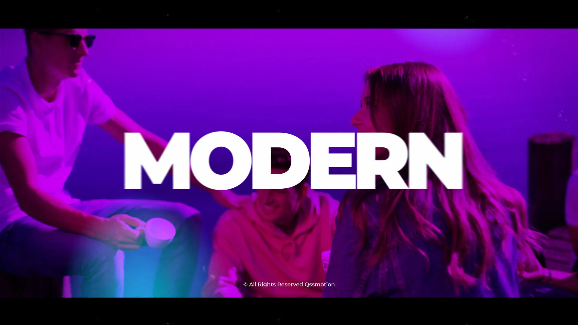 清爽风格的现代体育照片像素设计精选AE模板