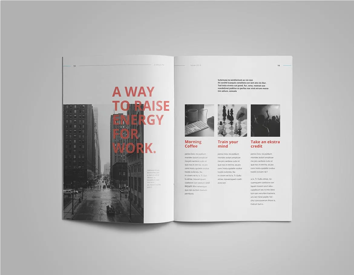 职场/人力资源主题素材库精选杂志排版设计模板 Lastjob | Magazine Template插图(8)