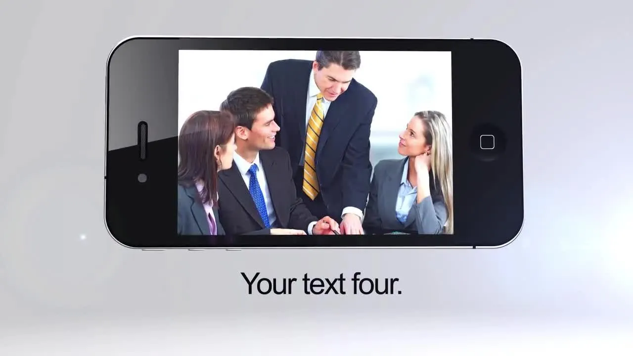 iPhone应用程序和响应式网站像素设计精选AE模板