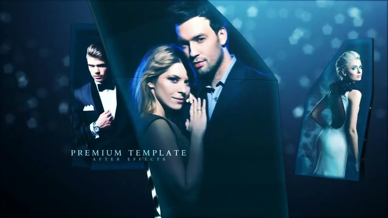 精美优雅的水晶奖杯照片展示像素设计精选AE模板