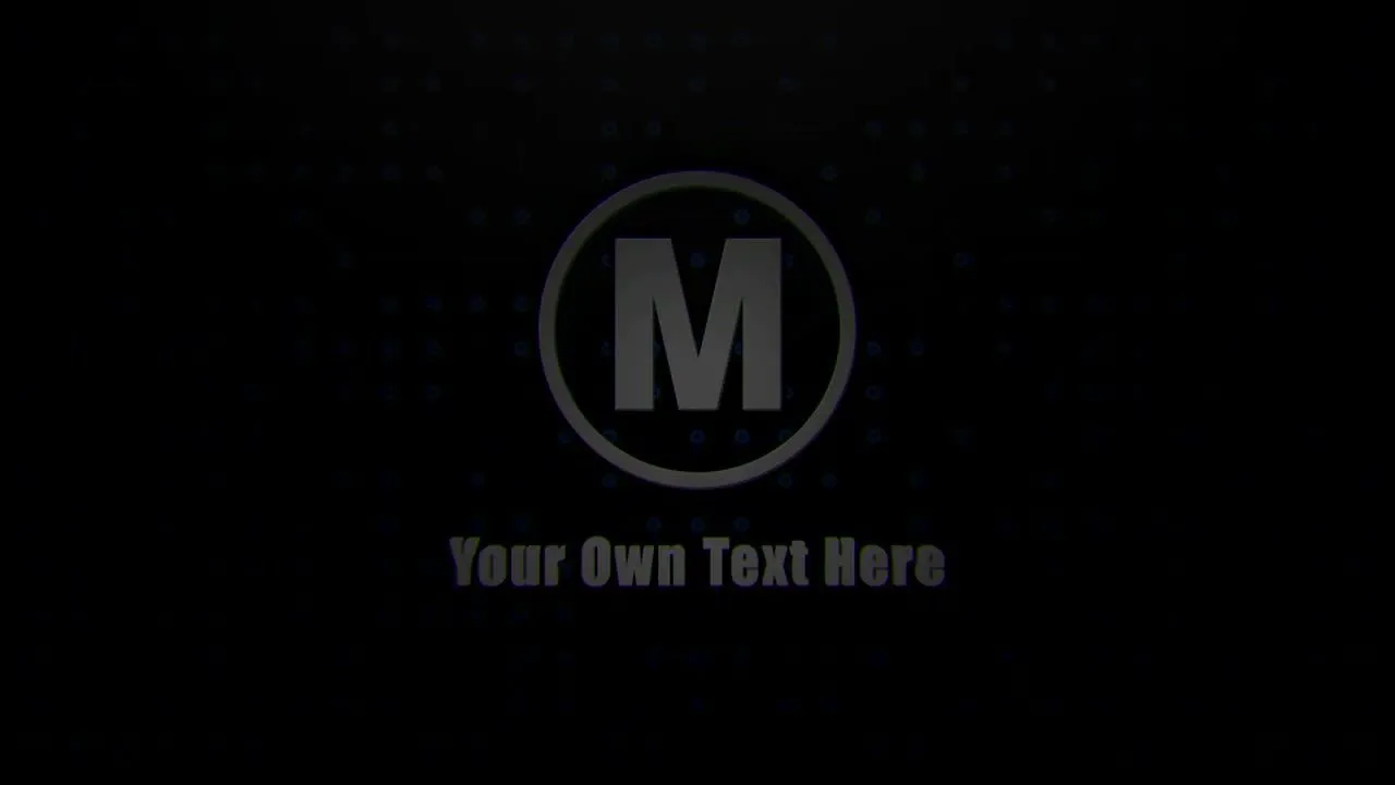 像素设计精选AE模板电路分裂徽标素材