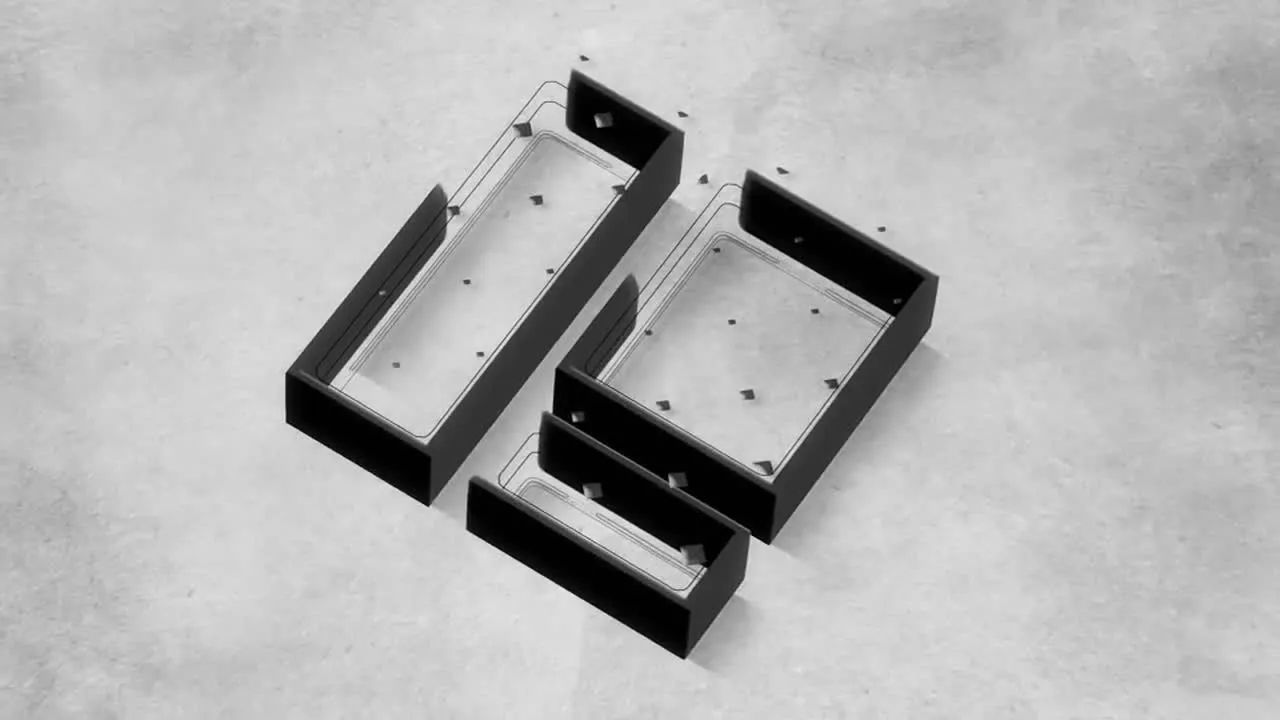 3D建筑徽标显示像素设计精选AE模板