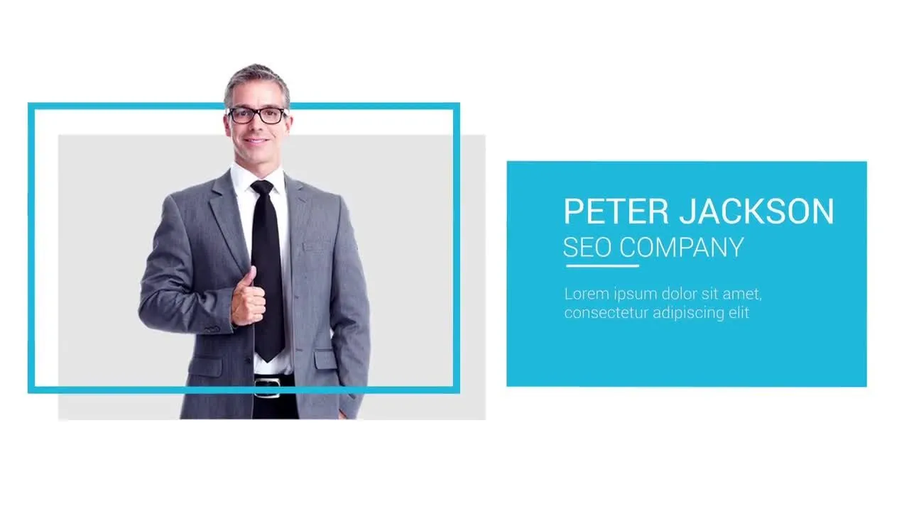 企业包优雅现代像素设计精选AE模板